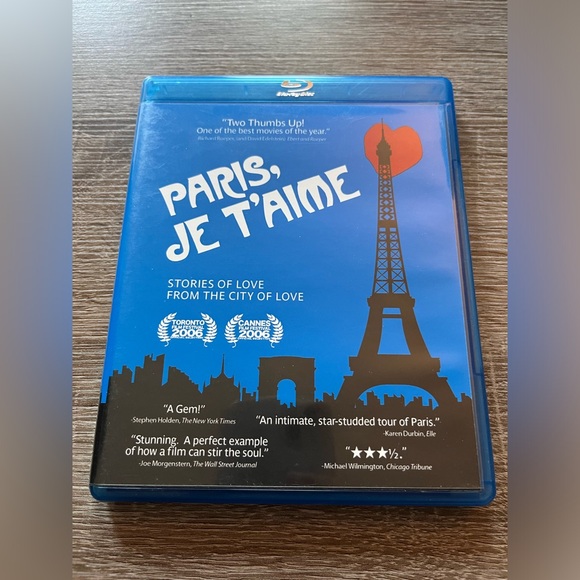 📀 3/$15 or 4/$20 📀 Paris, Je T’Aime Bluray - Picture 1 of 3